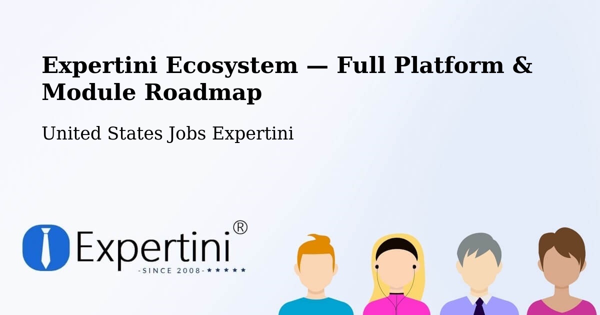 Expertini Ecosystem — Full Platform & Module Roadmap – Nitro
